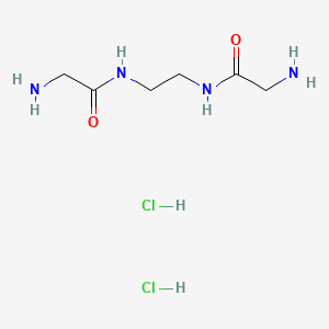 2-amino-N-[2-[(2-aminoacetyl)amino]ethyl]acetamide;dihydrochloride