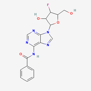 N-Benzoyl-3-deoxy-3-fluoro-adenosin