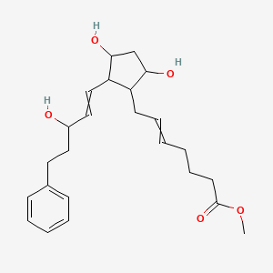 Methyl 7-[3,5-dihydroxy-2-(3-hydroxy-5-phenylpent-1-enyl)cyclopentyl]hept-5-enoate