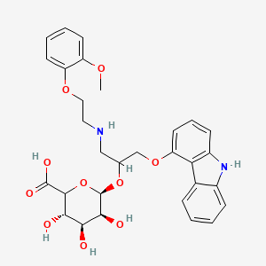 Carvedilol beta-D-Glucuronide (mixture of diasteromers)