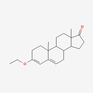 molecular formula C21H30O2 B13402305 3-Ethoxy-10,13-dimethyl-1,2,7,8,9,11,12,14,15,16-decahydrocyclopenta[a]phenanthren-17-one 