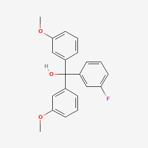 3,3'-Dimethoxy-3''-fluorotrityl alcohol