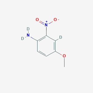 N,N,3-trideuterio-4-methoxy-2-nitroaniline