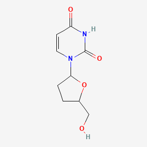 1-[5-(hydroxymethyl)oxolan-2-yl]pyrimidine-2,4-dione