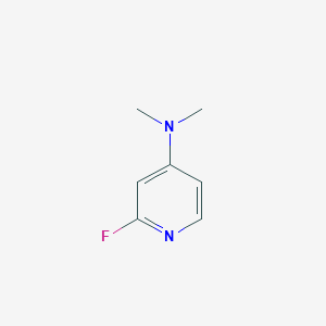 molecular formula C7H9FN2 B1340243 2-氟-N,N-二甲基吡啶-4-胺 CAS No. 849937-80-0