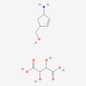 (1S-cis)-4-Amino-2-cyclopentene-1-methanol D-hydrogen tatrate