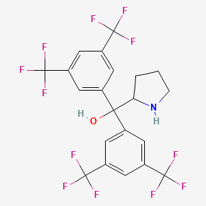 Bis(3,5-bis(trifluoromethyl)phenyl)(pyrrolidin-2-yl)methanol