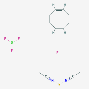 acetonitrile;(1Z,5Z)-cycloocta-1,5-diene;iridium;trifluoroborane;fluoride