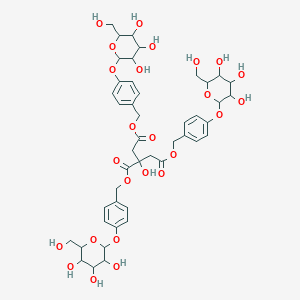 Citricacidtris(p-beta-D-glucopyranosyloxybenzyl)ester