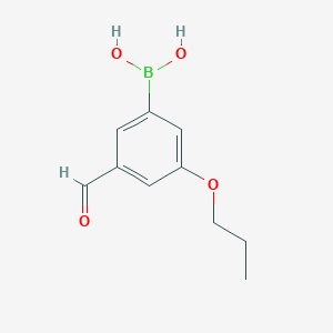 B1340252 (3-Formyl-5-propoxyphenyl)boronic acid CAS No. 871125-80-3