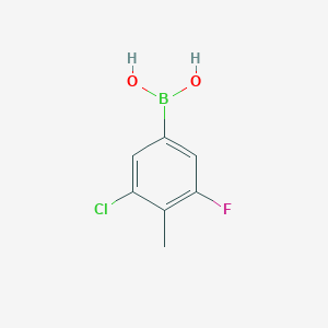 3-Chloro-5-fluoro-4-methylphenylboronic acid