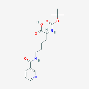 N-Boc-N6-nicotinoyl-L-lysine