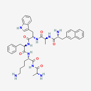 Pralmorelin;GHRP-2 Acetate;D-Ala-D--Nal-Ala-Trp-D-Phe-Lys-NH2