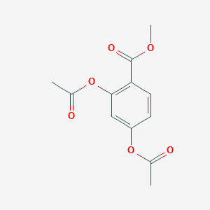 2,4-Diacetoxybenzoic acid methyl ester