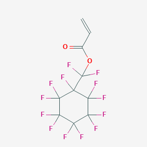 [Difluoro-(1,2,2,3,3,4,4,5,5,6,6-undecafluorocyclohexyl)methyl] prop-2-enoate