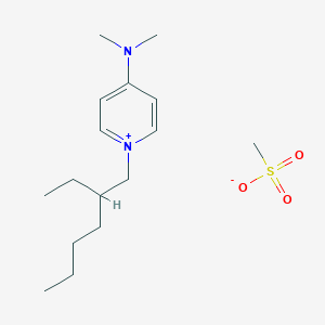 molecular formula C16H30N2O3S B13402800 4-Dimethylamino-N-(2-ethylhexyl)pyridinium mesylate 