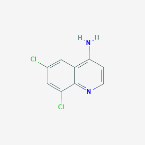 molecular formula C9H6Cl2N2 B1340290 4-Amino-6,8-dichloroquinoline CAS No. 929339-40-2