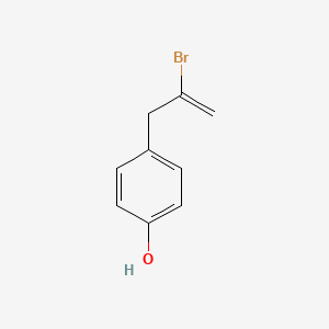 2-Bromo-3-(4-hydroxyphenyl)-1-propene