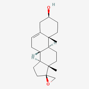 (-)-(3beta,17beta)-Spiro(androst-5-ene-17,2'-oxiran)-3-ol