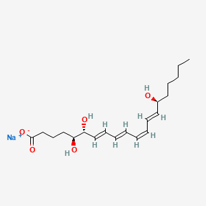 molecular formula C20H31NaO5 B13403111 Lipoxin A4 Sodium Salt 