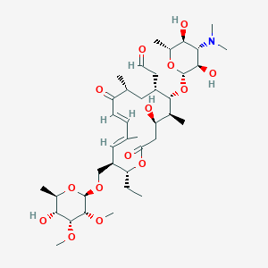 molecular formula C39H65NO14 B134032 泰罗霉素B CAS No. 11032-98-7