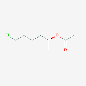 molecular formula C8H15ClO2 B134037 (R)-5-Acetoxy-1-chlorohexane CAS No. 154885-34-4