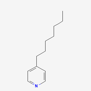 molecular formula C12H19N B1340389 4-Heptylpyridine CAS No. 40089-90-5