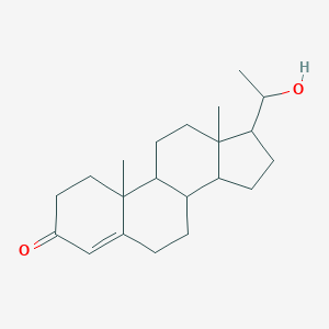 molecular formula C21H32O2 B134039 (20S)-20-羟基孕-4-烯-3-酮 CAS No. 145-14-2