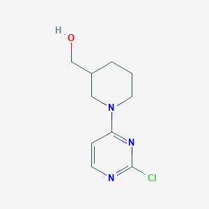 [1-(2-Chloropyrimidin-4-yl)piperidin-3-yl]methanol