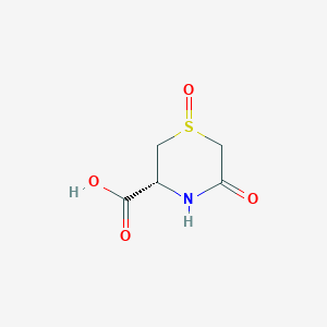 (3R)-1,5-dioxo-1,4-thiazinane-3-carboxylic acid