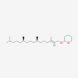 2-(((7R,11R,E)-3,7,11,15-Tetramethylhexadec-2-en-1-yl)oxy)tetrahydro-2H-pyran