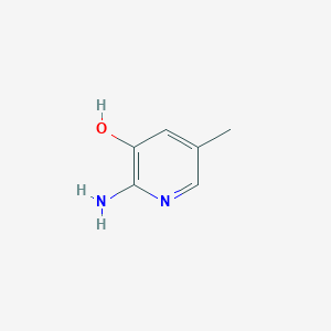 molecular formula C6H8N2O B1340437 2-氨基-5-甲基吡啶-3-醇 CAS No. 20348-17-8