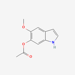 5-methoxy-1H-indol-6-yl acetate