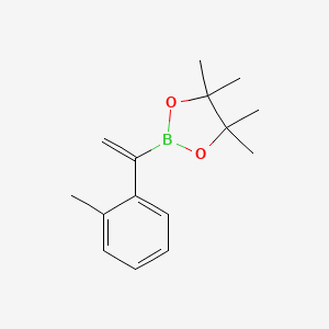 4,4,5,5-Tetramethyl-2-(1-(o-tolyl)vinyl)-1,3,2-dioxaborolane