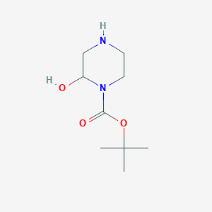 2-Hydroxy-piperazine-1-carboxylic acid tert-butyl ester