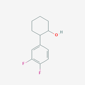 trans-2-(3,4-Difluorophenyl)cyclohexanol