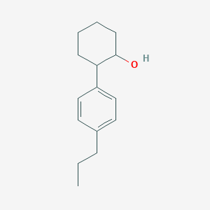 trans-2-(4-n-Propylphenyl)cyclohexanol