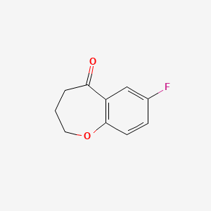 7-fluoro-3,4-dihydro-1-benzoxepin-5(2H)-one