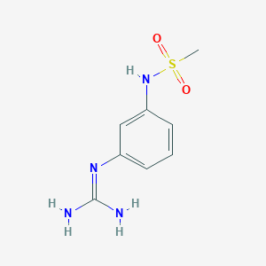 N-(3-{[amino(imino)methyl]amino}phenyl)methanesulfonamide