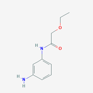 molecular formula C10H14N2O2 B1340483 N-(3-Aminophenyl)-2-ethoxyacetamide CAS No. 953728-12-6