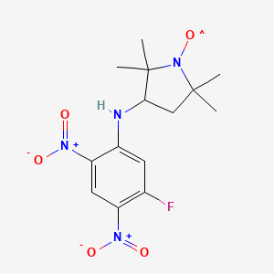 3-(5-Fluoro-2,4-dinitroanilino)-proxyl free radical