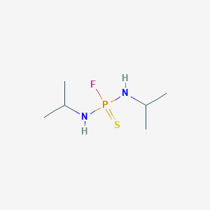 N-[fluoro-(propan-2-ylamino)phosphinothioyl]propan-2-amine