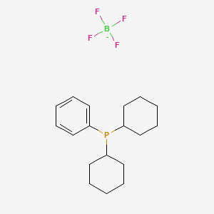 Dicyclohexylphenylphosphine tetrafluoroborate