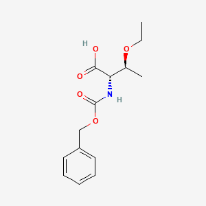 molecular formula C14H19NO5 B13404916 Cbz-allo-O-ethyl-L-Thr 