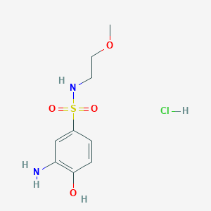 2-Aminophenol-4-(2'-methoxy)sulfonethylamide HCl