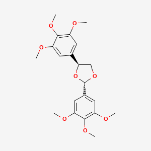 (+/-)trans-2,5-bis(3,4,5-Trimethoxyphenyl)-1,3-dioxolane