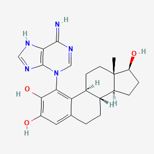 2-Hydroxy Estradiol 1-N3-Adenine