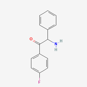 2-Amino-1-(4-fluorophenyl)-2-phenylethanone