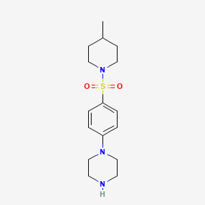 1-[4-(4-Methyl-piperidine-1-sulfonyl)-phenyl]-piperazine