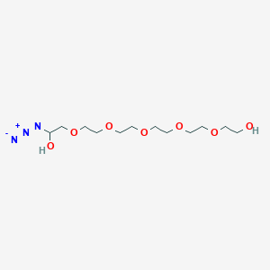 1-Azido-2-[2-[2-[2-[2-(2-hydroxyethoxy)ethoxy]ethoxy]ethoxy]ethoxy]ethanol